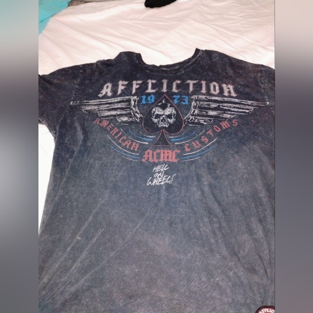 Vintage Affliction American Customs (ACMC)
Size: 2XL 
Style: Bik